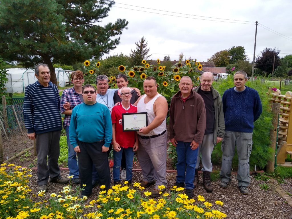 Eaton Barn Community Garden award 2019