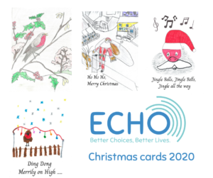 ECHO Christmas card designs 2020